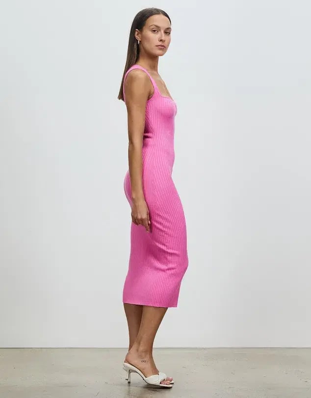Lover Lily Midi Dress Pink Size 8 photo 2