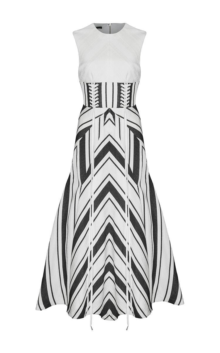 Alex Perry Carter Midi Dress Print Size 8 photo 2