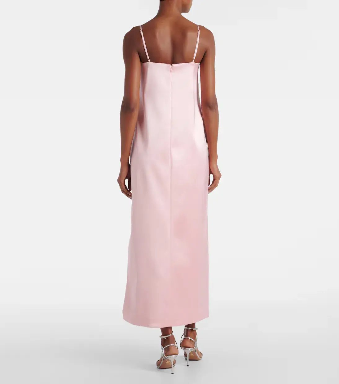 ALEMAIS Cindy Embellished Slip Dress Pink 8 photo 4