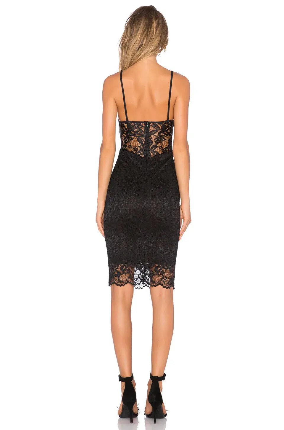 Bec and Bridge Cache Dress in Lace Black Size 10 photo 3