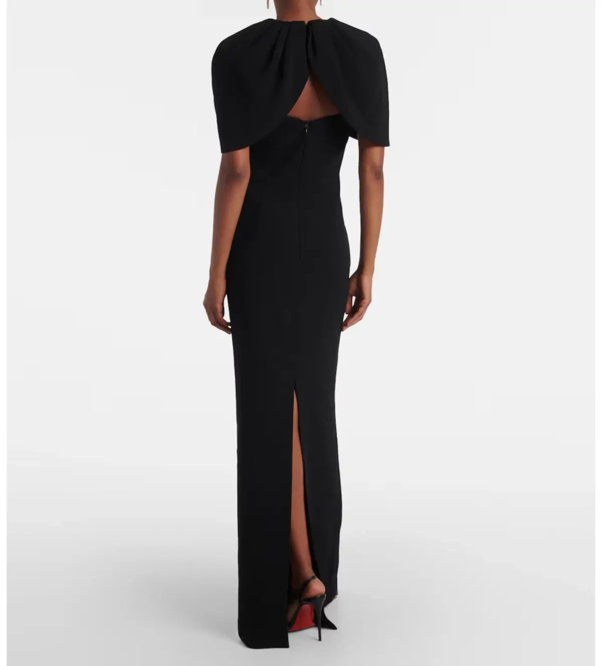 Rebecca Vallance Cameron Gown Black Size 12 photo 2