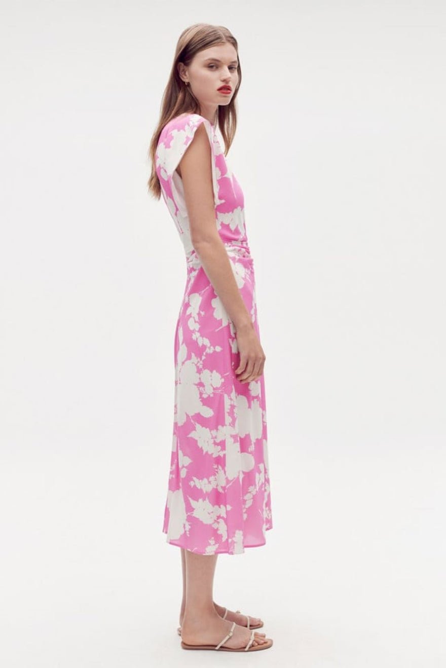 Oroton Silhouette Print Silk Dress photo 3