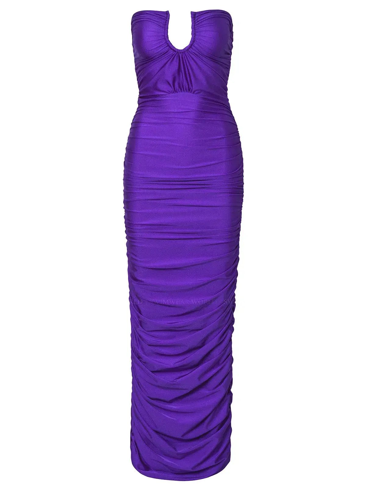 BAOBAB Magalenha Maxi Dress Purple Size 8 photo 2