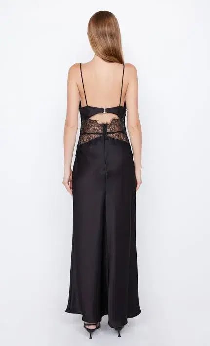 Bec & Bridge Camille Maxi Dress Black Size 8 photo 3
