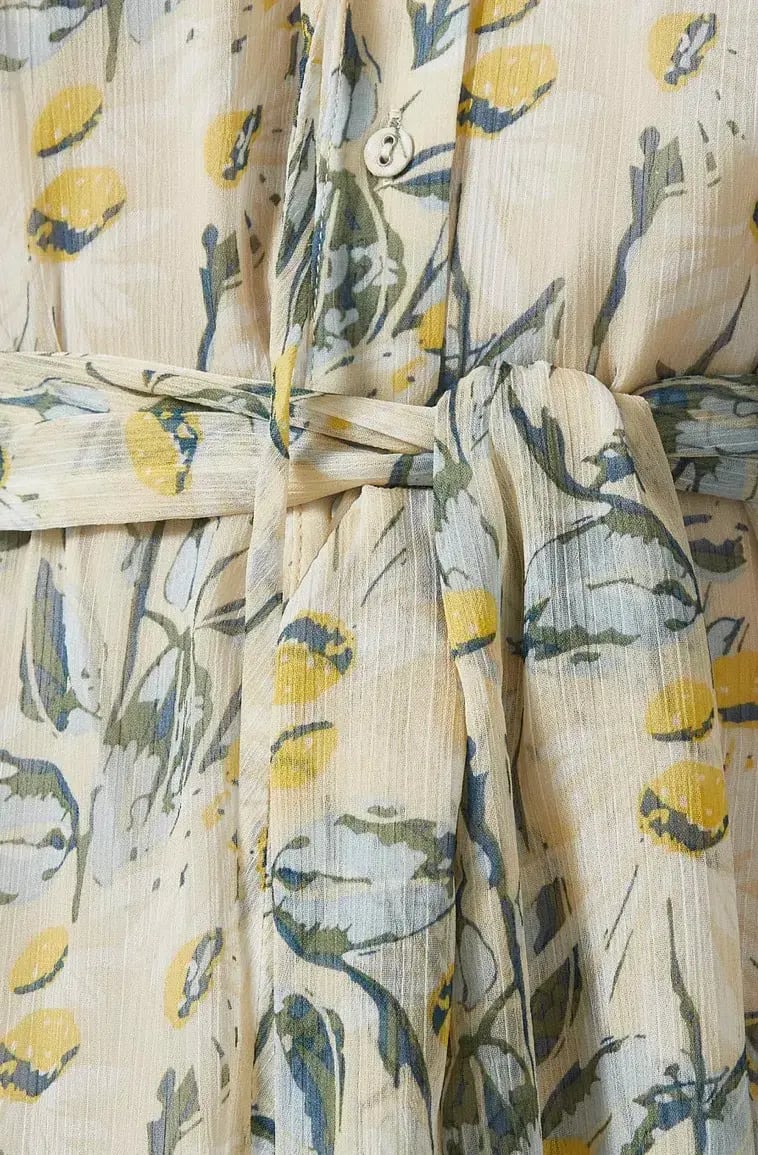 Elliatt Dress Mondrian Waist Tie Maxi Dress Floral Size XL / AU 14 photo 4