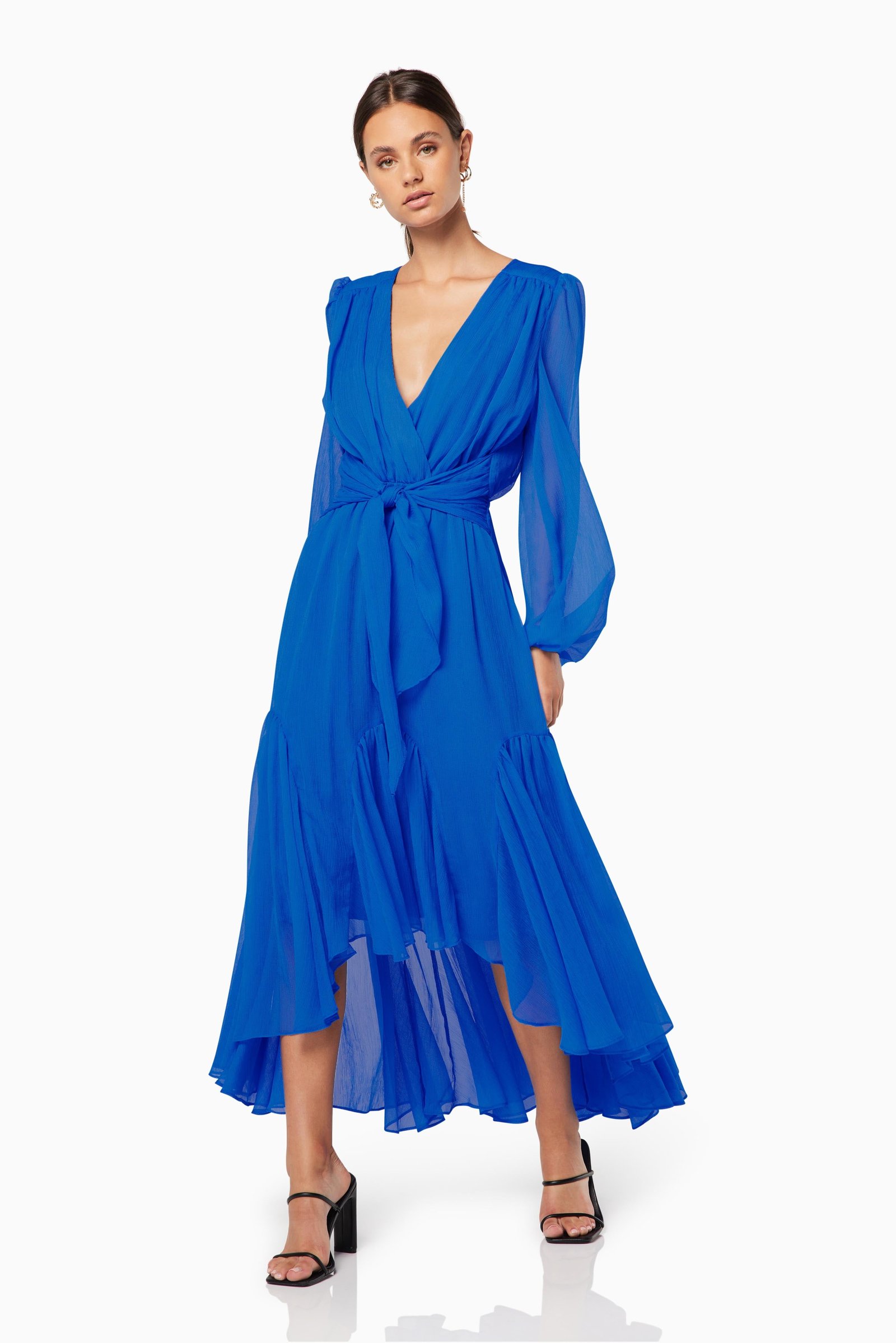 ELLIATT SYLLIOTT DRESS - BLUE photo 3