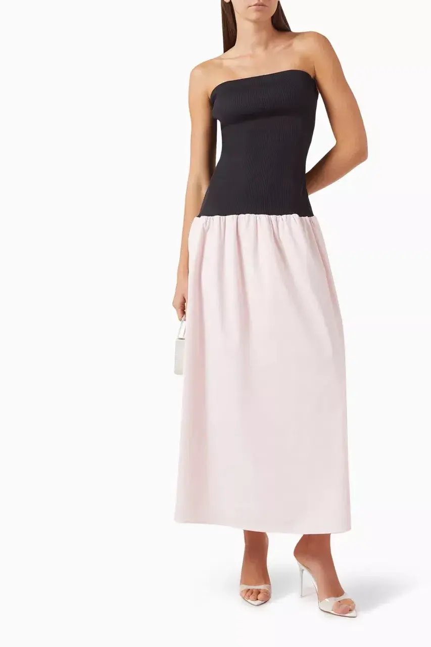 ANNA QUAN Amyra Strapless Dress Peony Pink 6 photo 2