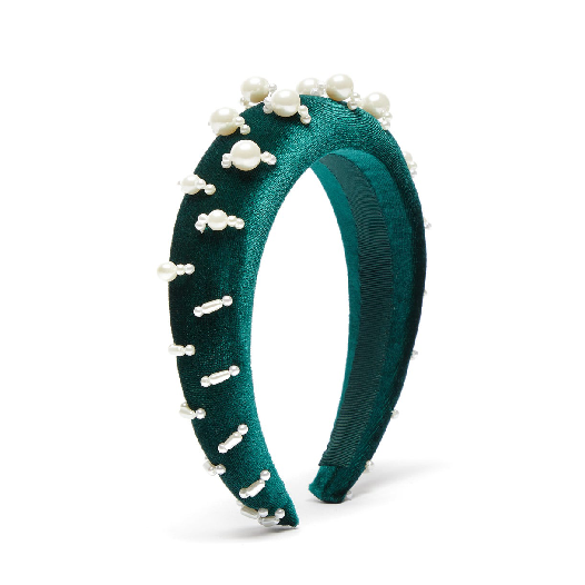 House Of Lafayette Green Lili Headband photo 3
