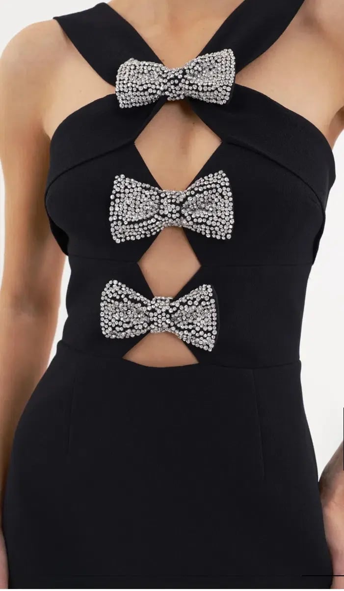 Rebecca Vallance Eliana embellished mini dress photo 3