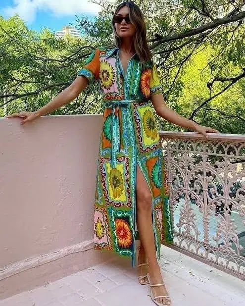 Alemais Disco Daisy Shirt Dress Size AU 14 photo 3