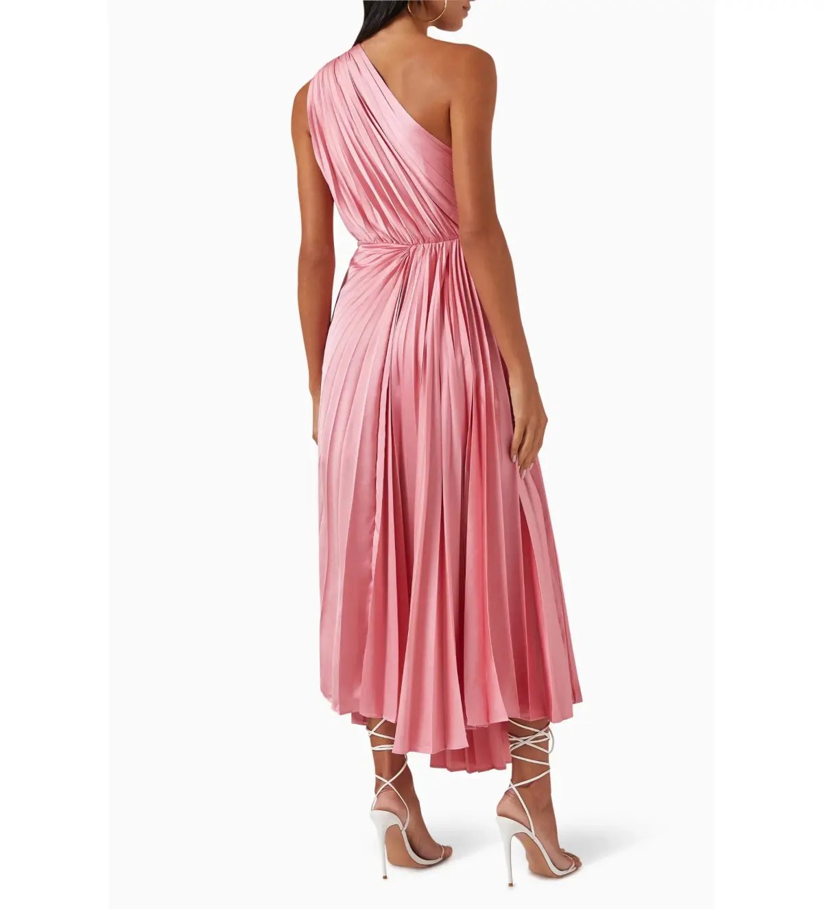 Acler Illoura Midi Dress Tulip Pink Size AU 8 photo 4
