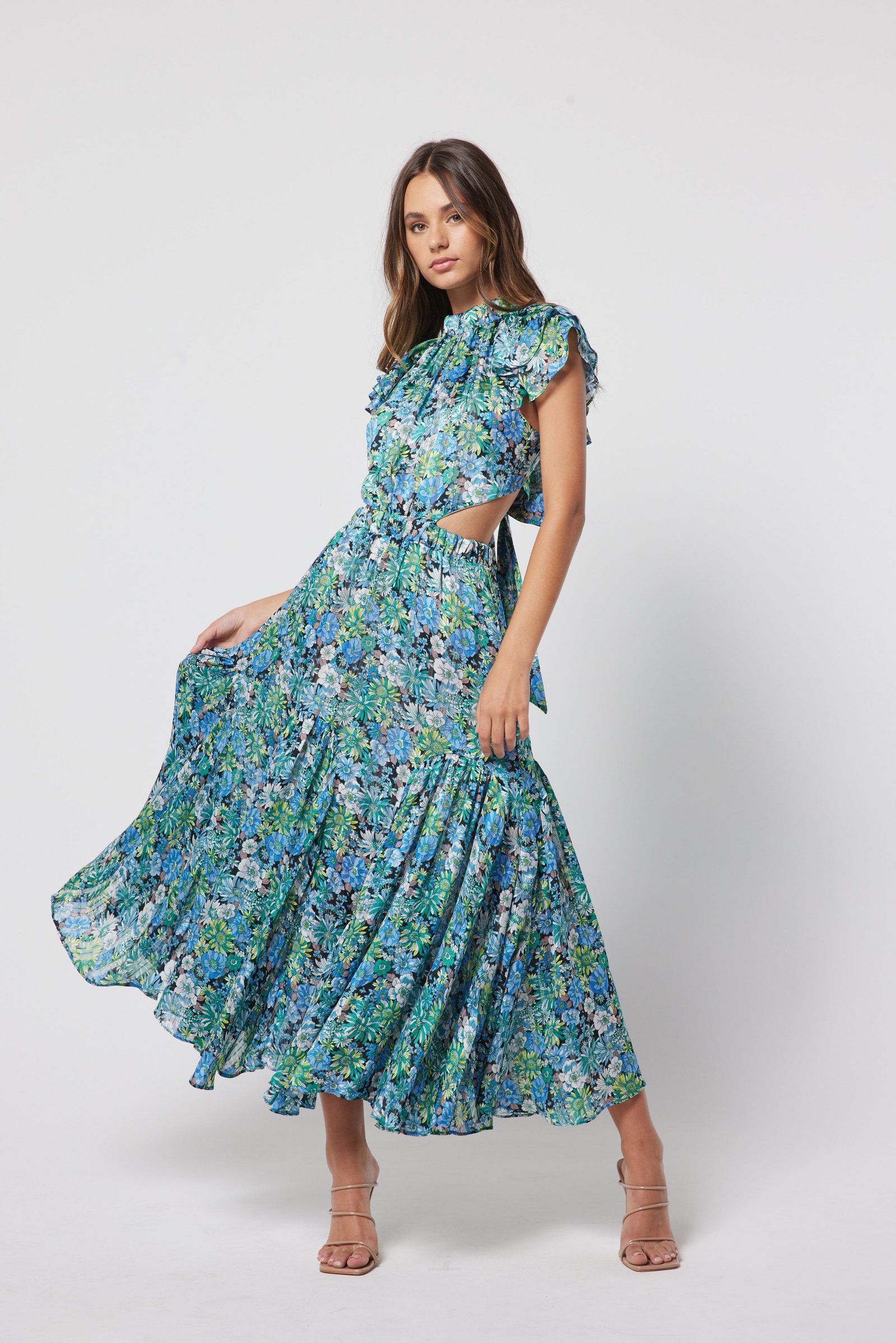 ELLIATT ROUSHAM DRESS - MULTI photo 6
