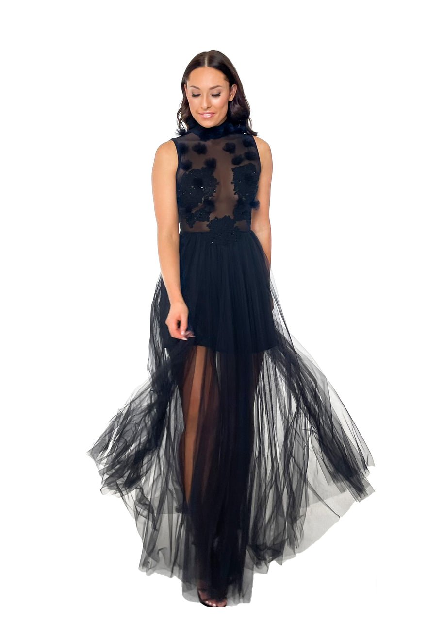 Jonte Designs Dreamer Gown - Black photo 2