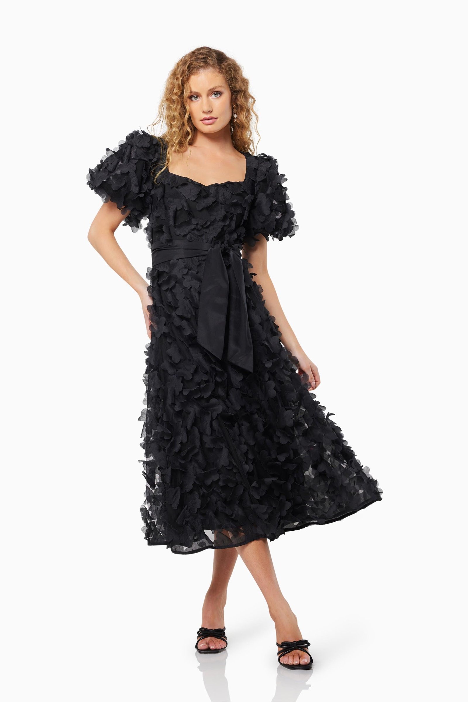 ELLIATT CATHY DRESS - BLACK photo 4