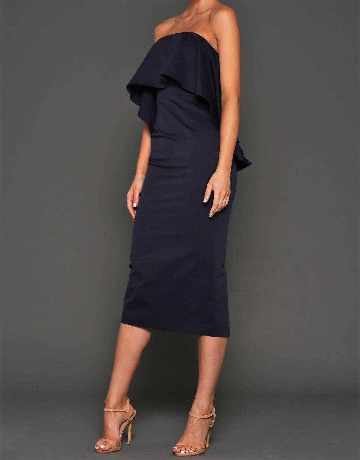 Elle Zeitoune Tanisha Dress Navy 12 photo 2
