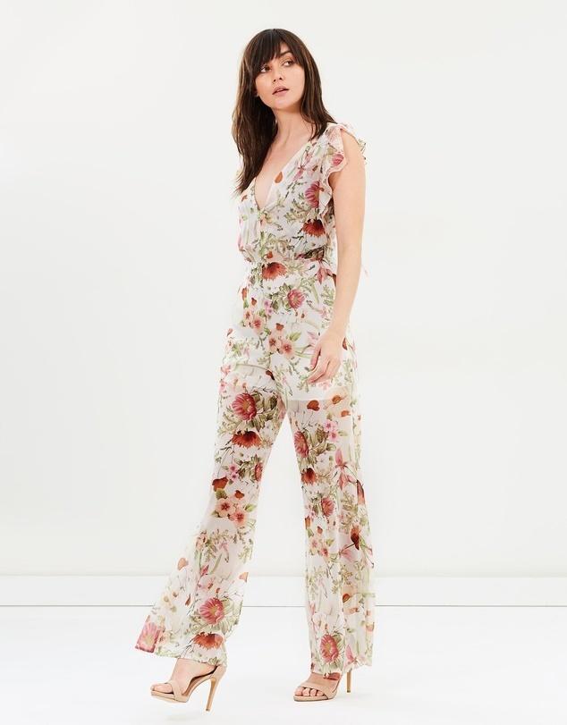 We Are Kindred Field Bouquet Jumpsuit Size 12 photo 4