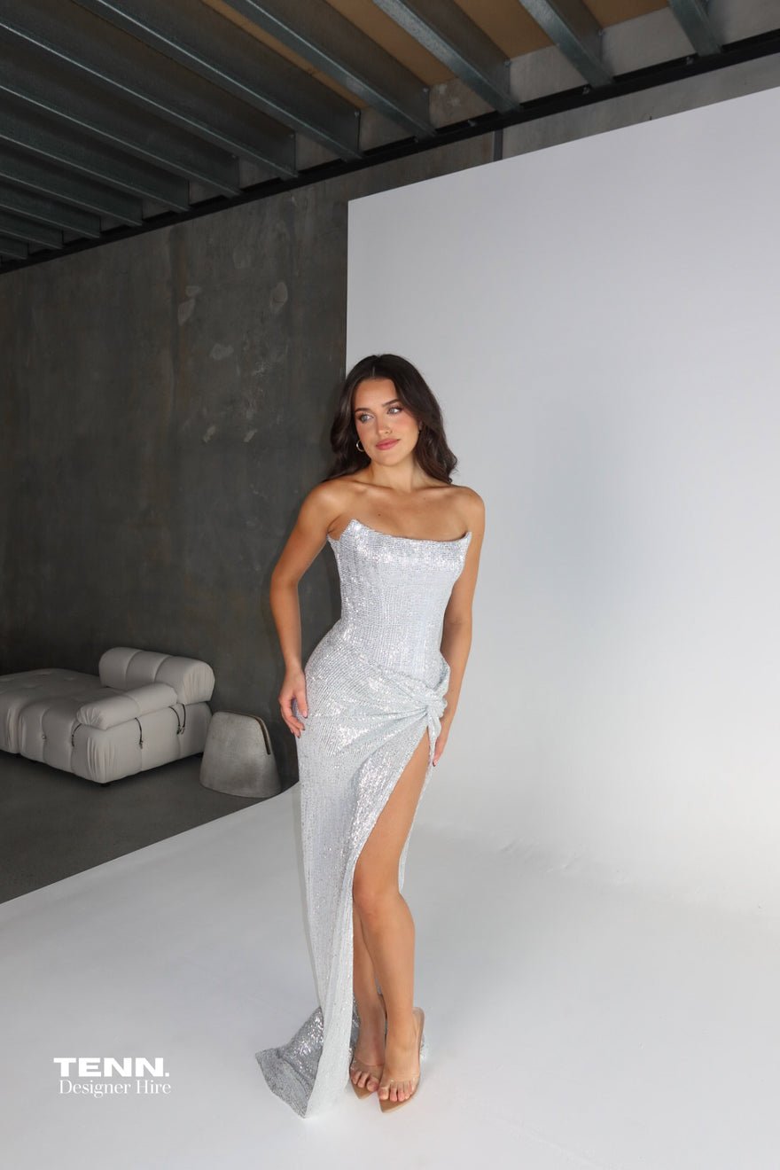 Lia Stublla Chanel Gown - Diamond photo 2
