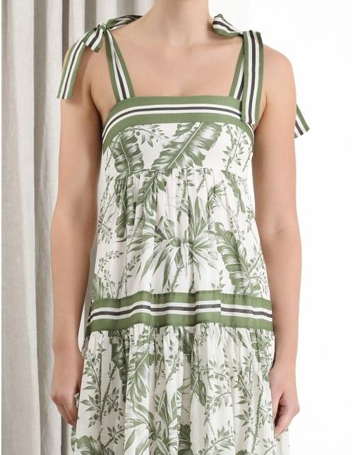 Zimmermann Empire Tie Shoulder Dress Size 2 / 8-12 photo 4