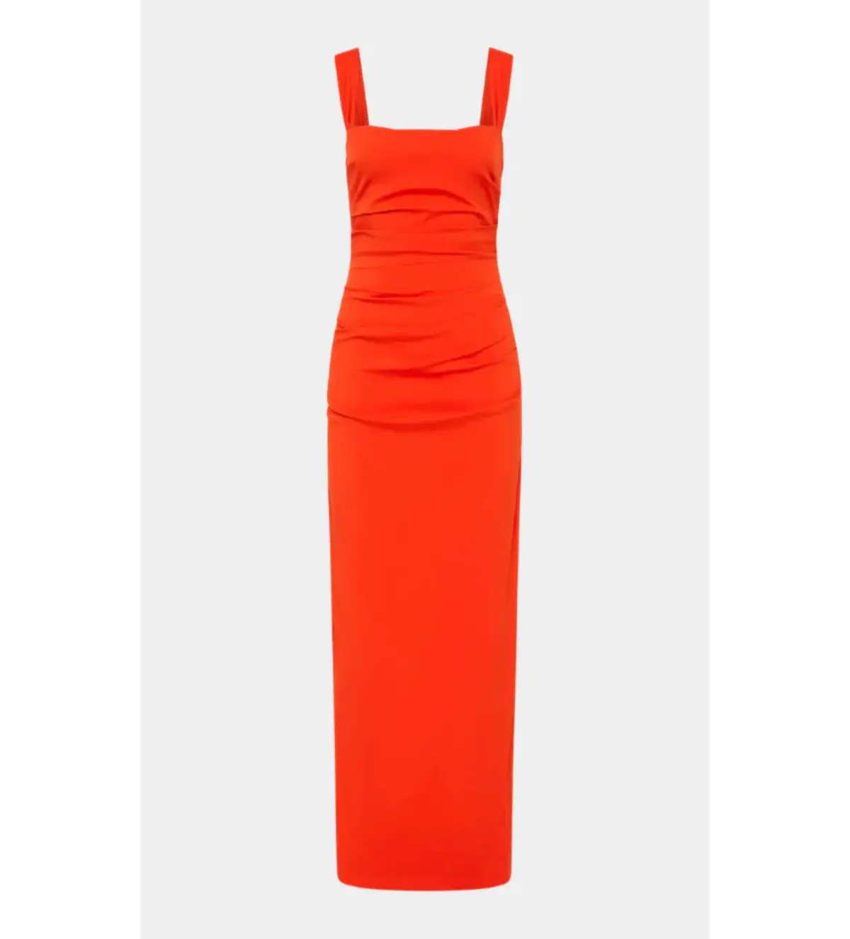 Sir the Label Dahlia Balconette Gown in Tangerine Red Size AU 8 photo 4