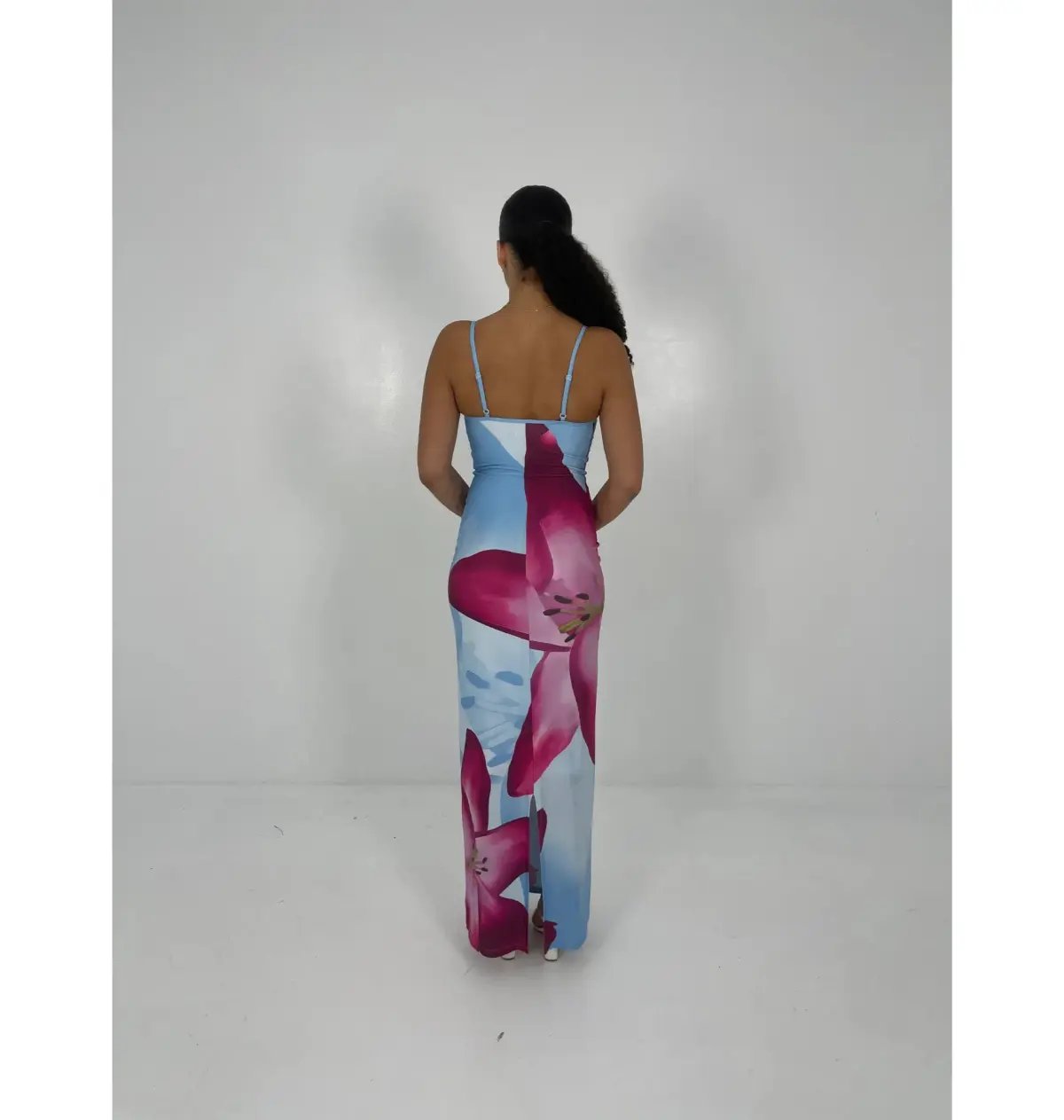 With Harper Lu Sky Lily Slip Maxi Dress Floral Size XS / AU 6 photo 2