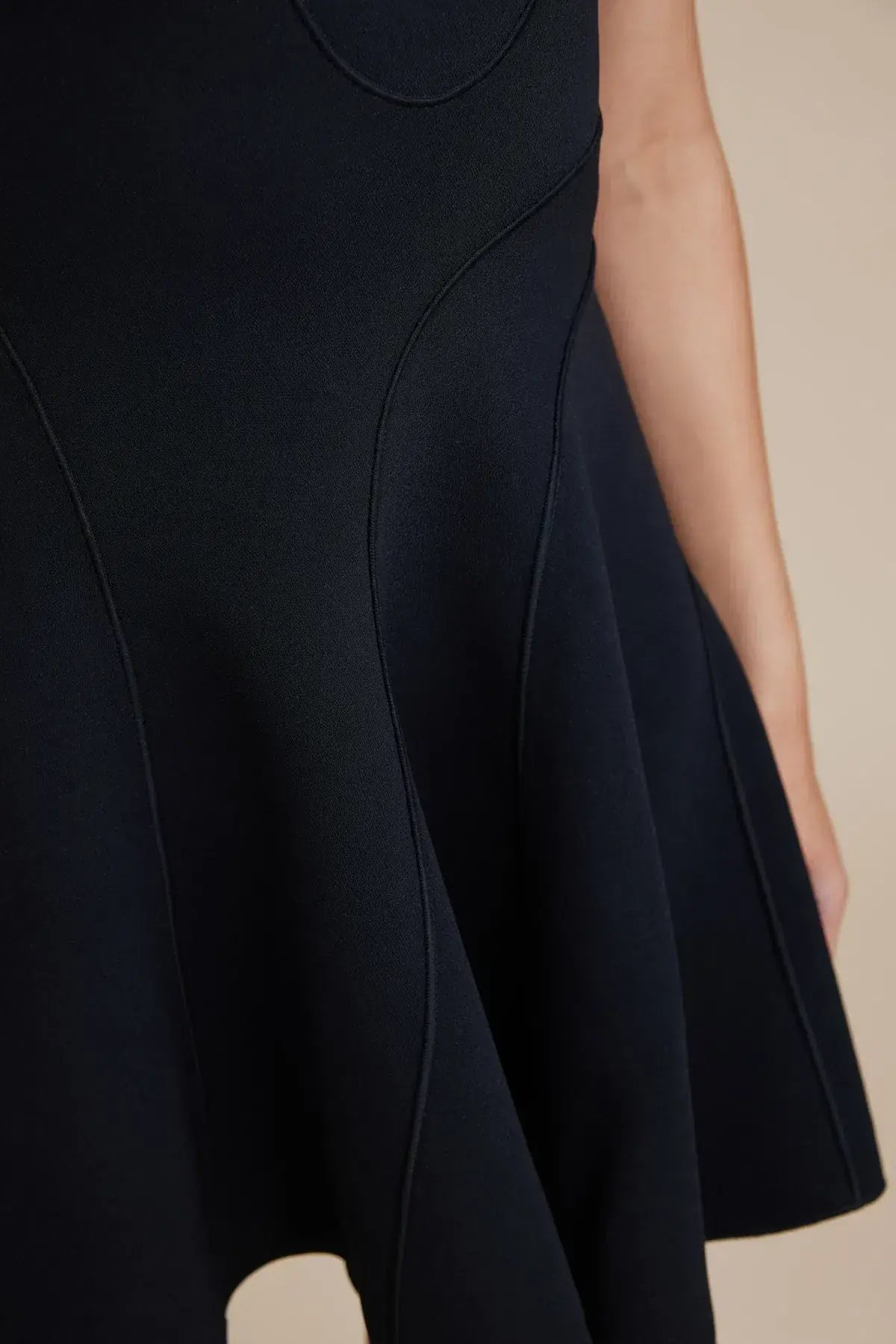 Acler Gower Dress Black Size 8 photo 3