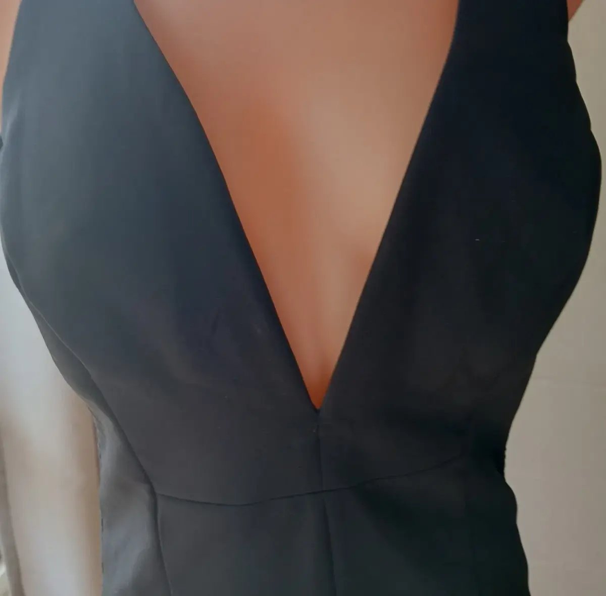Bardot Bodycon Midi Dress Black Size 12 photo 9