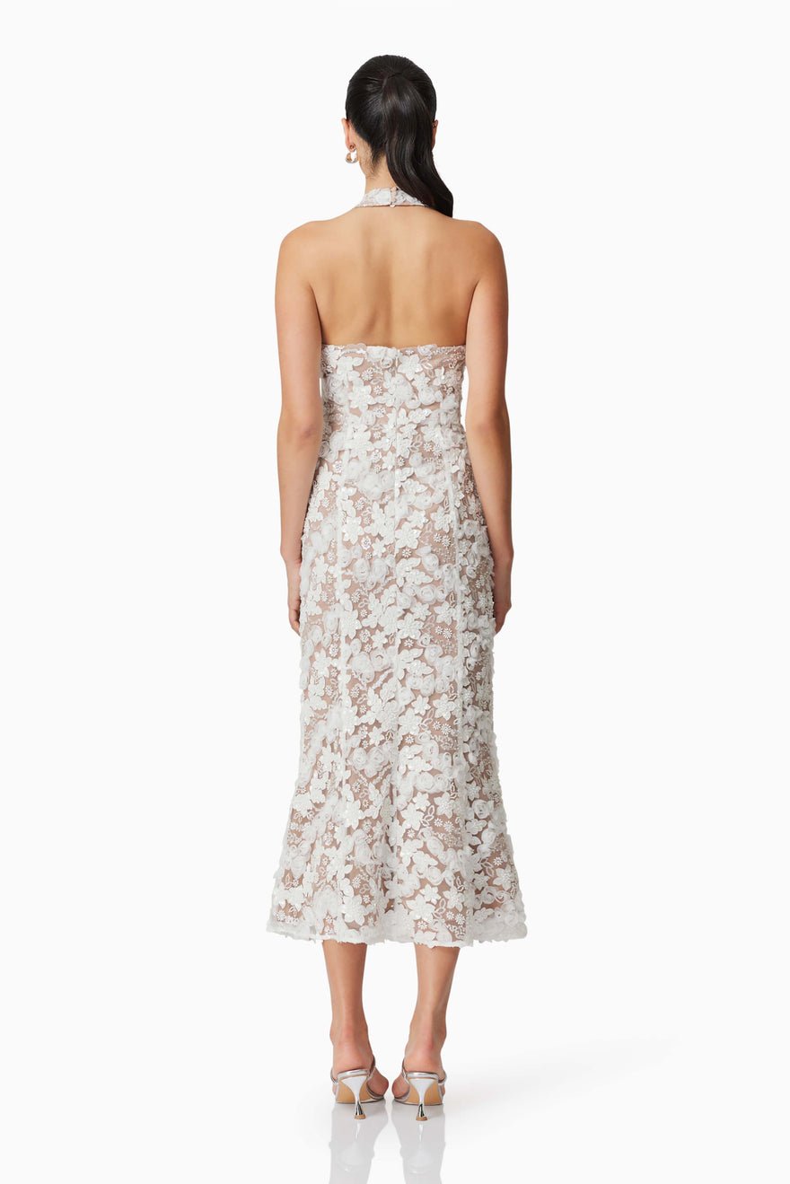 Elliatt Voni Maxi Dress - Ivory photo 3
