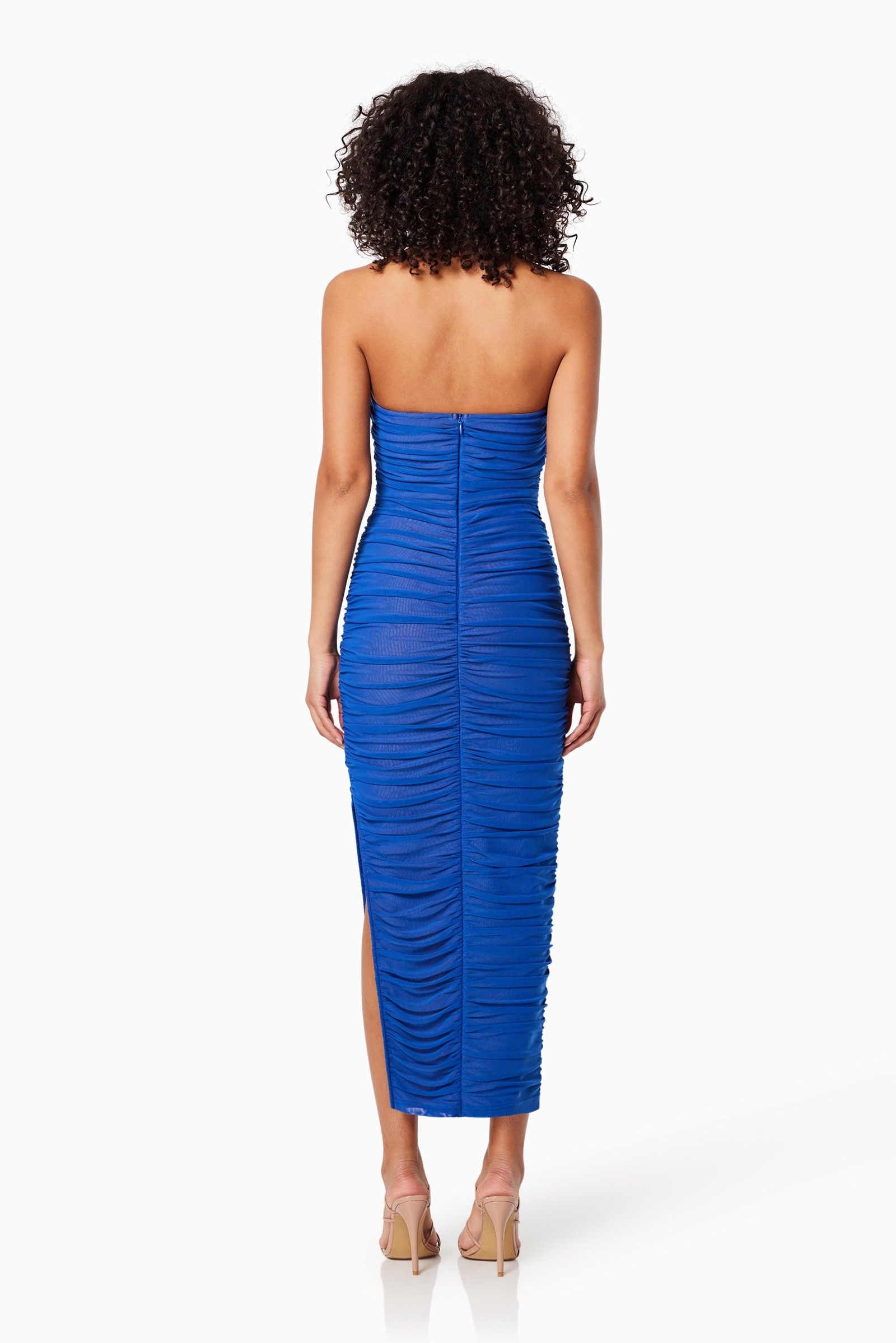 ELLIATT ISTANBUL MAXI DRESS - COBALT photo 5