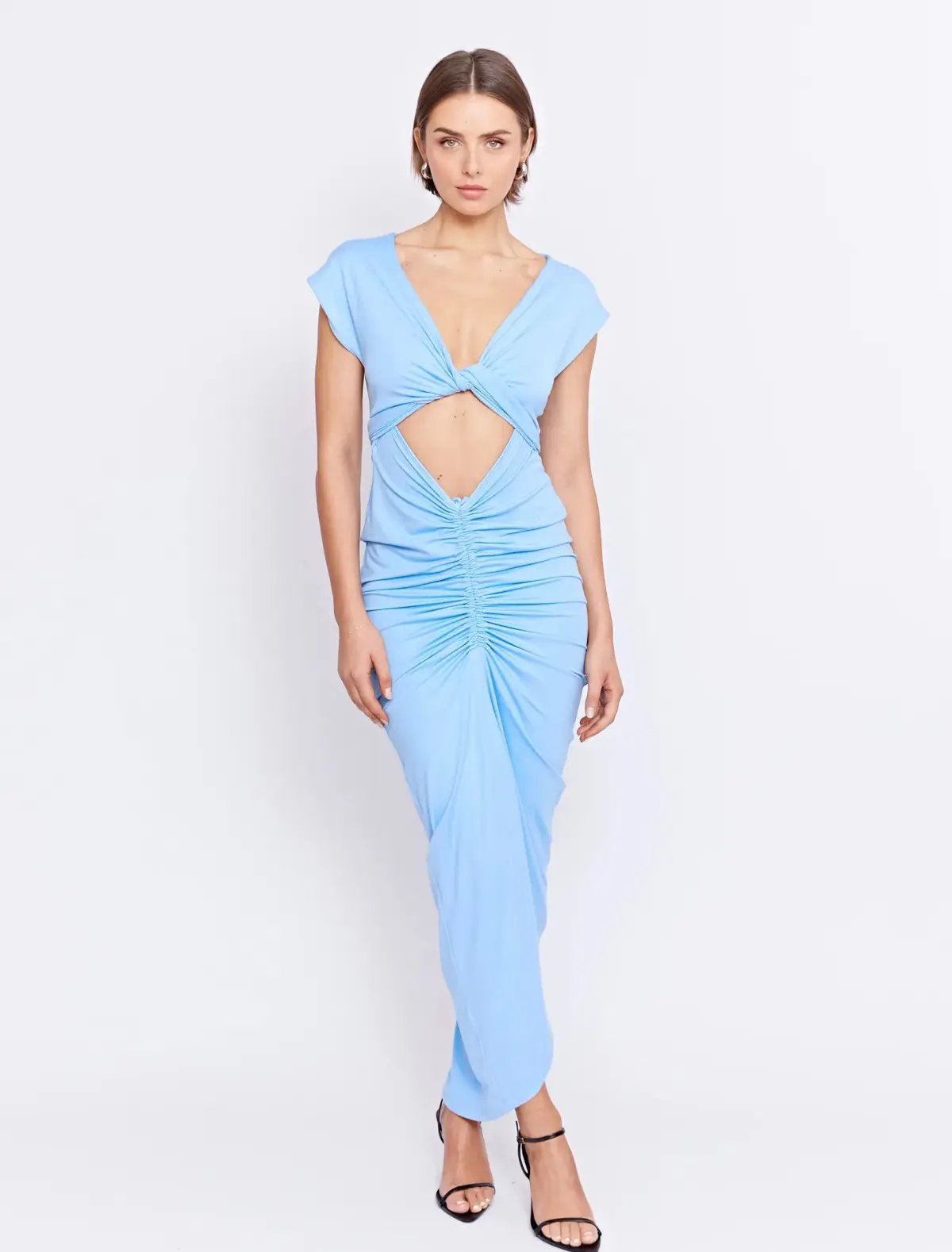 Pfeiffer Ramos Dress in Light Blue Size 8 photo 2