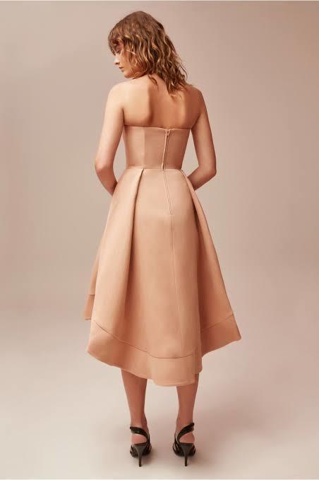 C/MEO Collective Making Waves Dress in Biscuit Size 8 photo 4