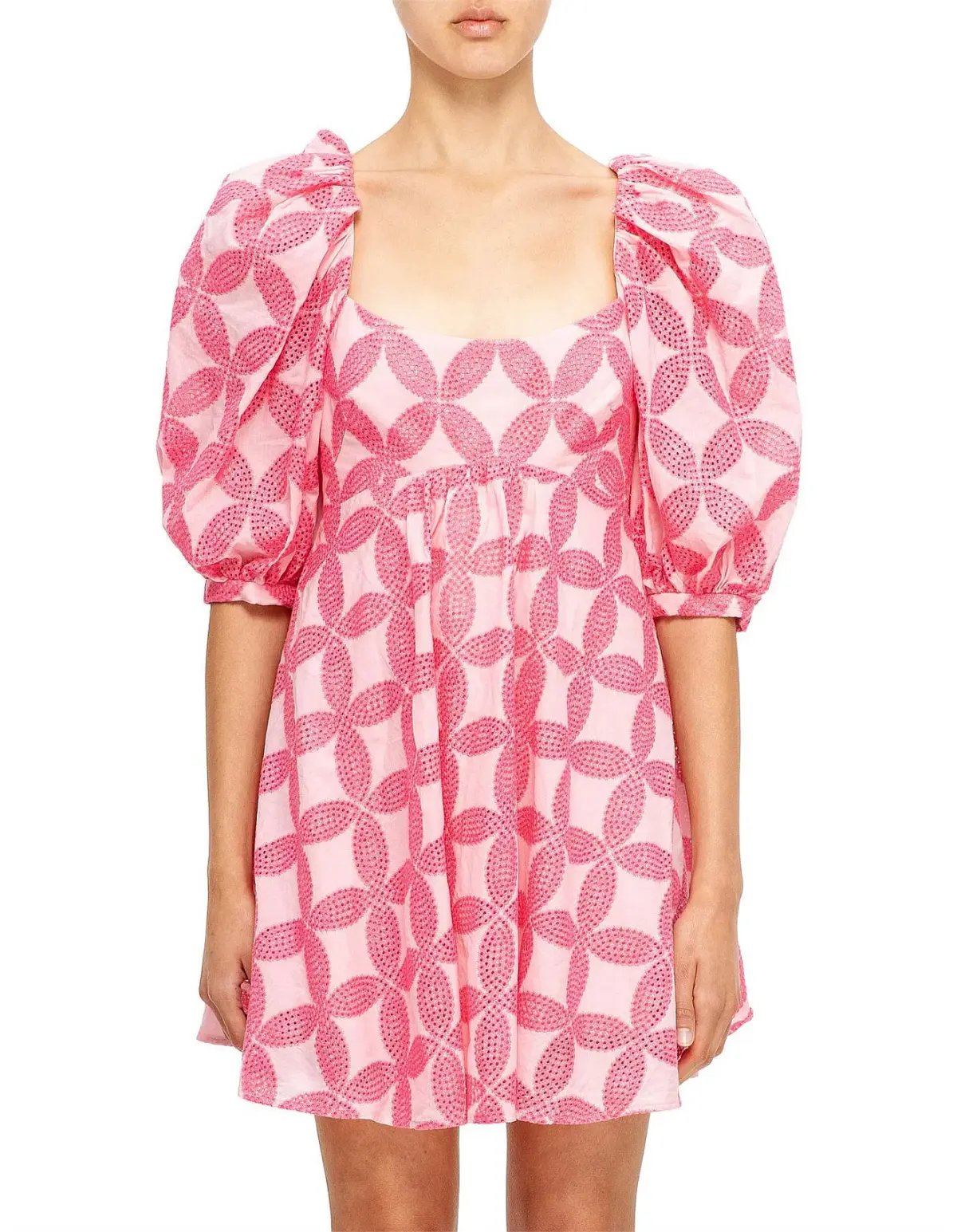 Acler Perry Mini Dress Pink Size 10 photo 2