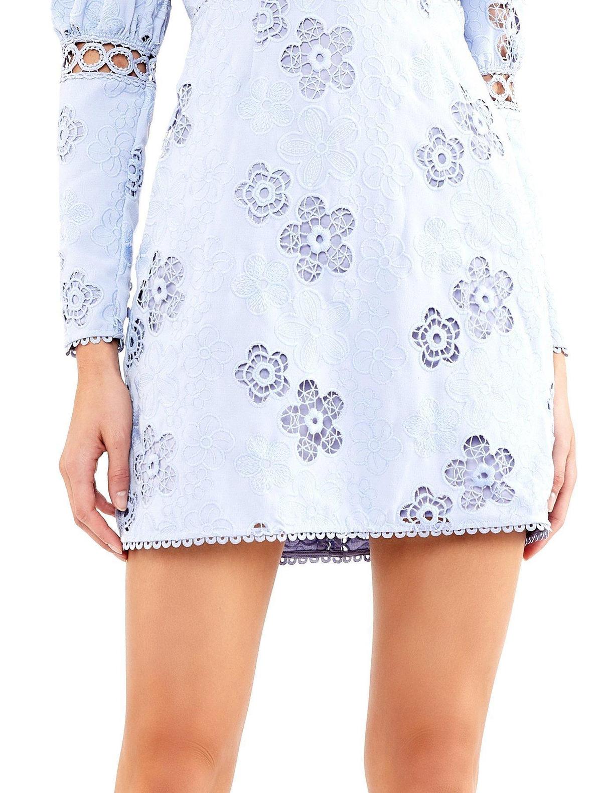 Blue Hue LS mini dress photo 4