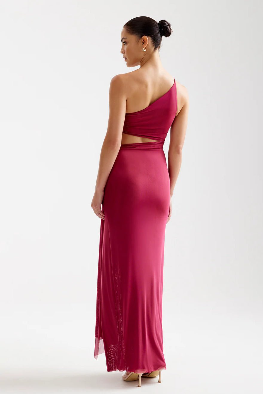 Lexi Asha Dress - Wine photo 3
