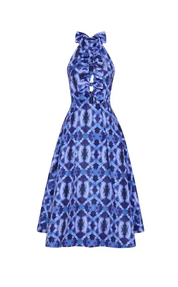 Rebecca Vallance - Shiloh Halter Midi Dress  - Size 16  (fits 14-16) photo 3