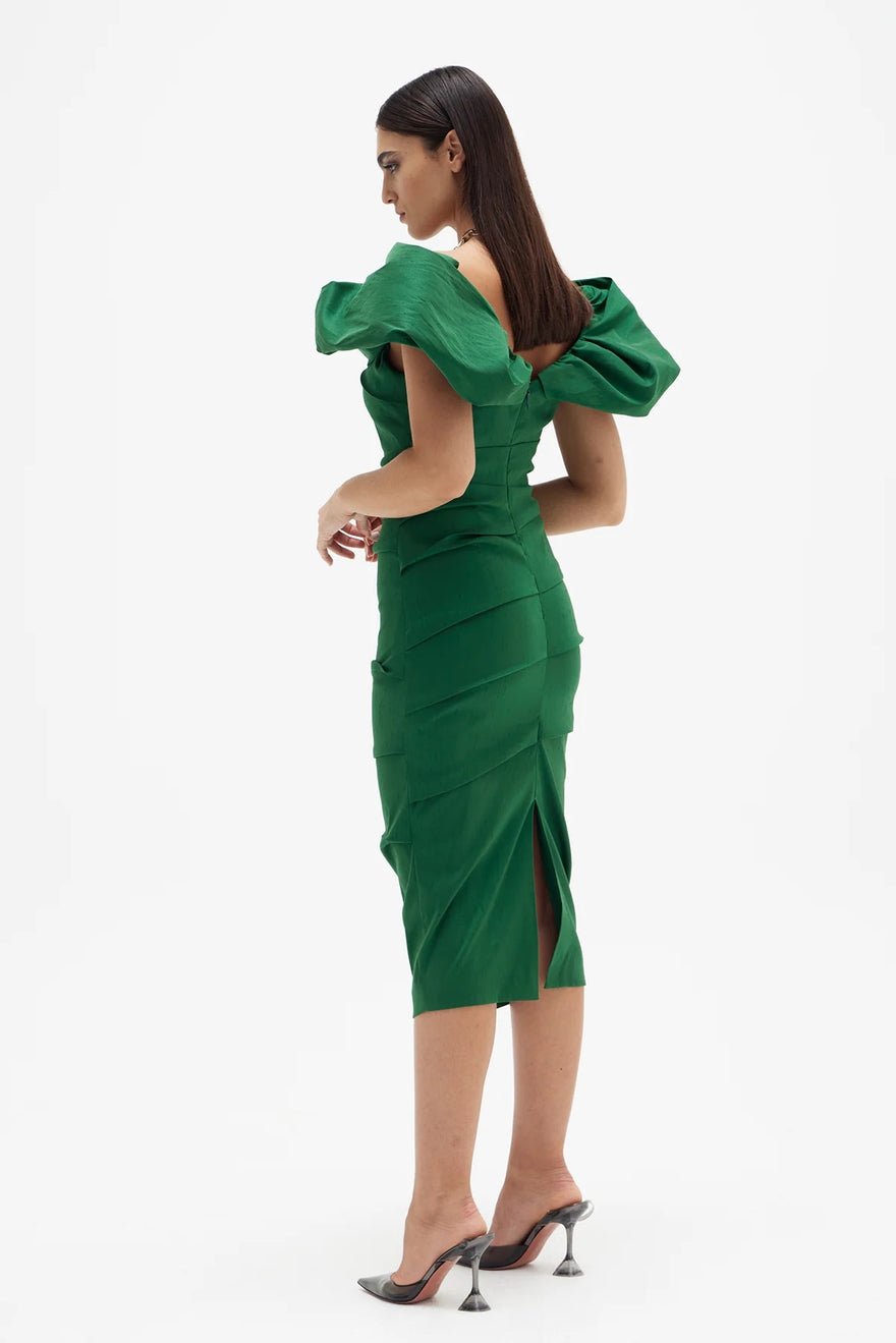 Rachel Gilbert Frey Dress - Green photo 4