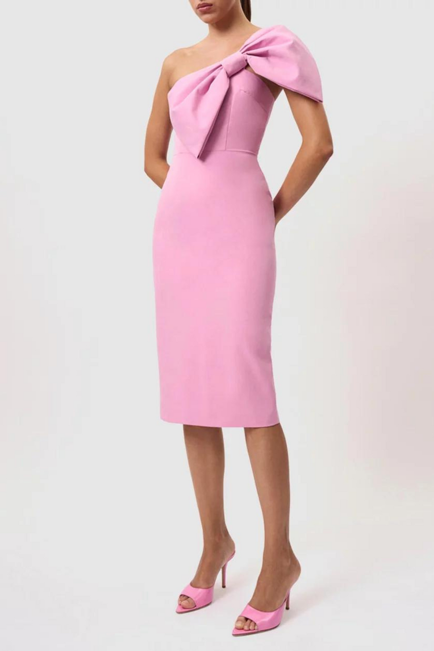 By Johnny Bridget Bow Midi Dress photo 2