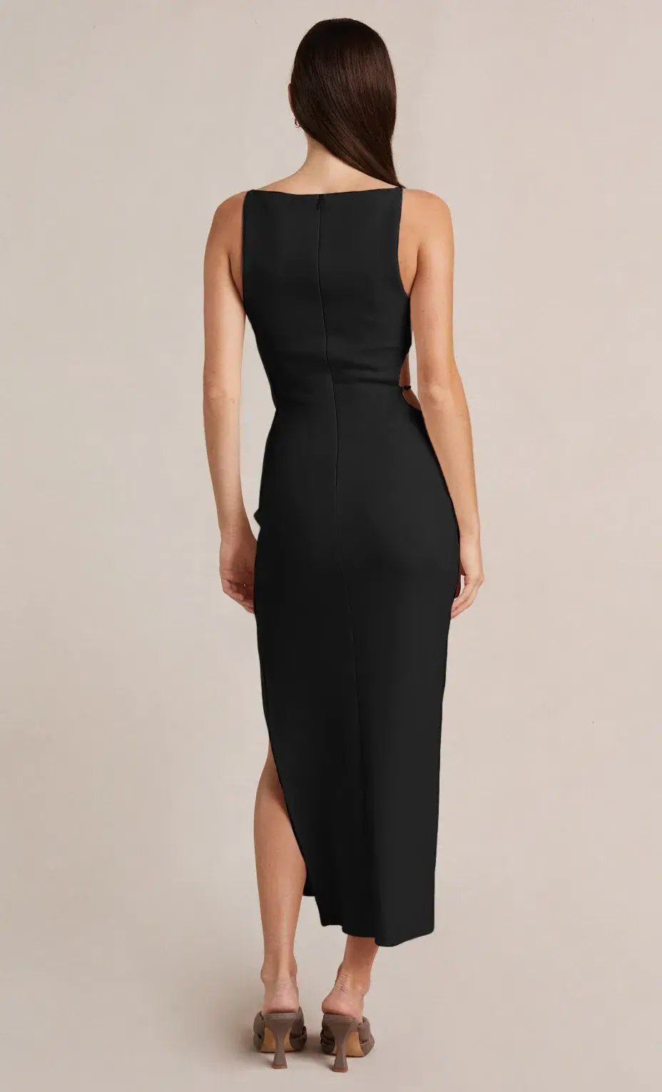 Bec and Bridge Cammi Cut Out Dress Black Size 8 photo 2