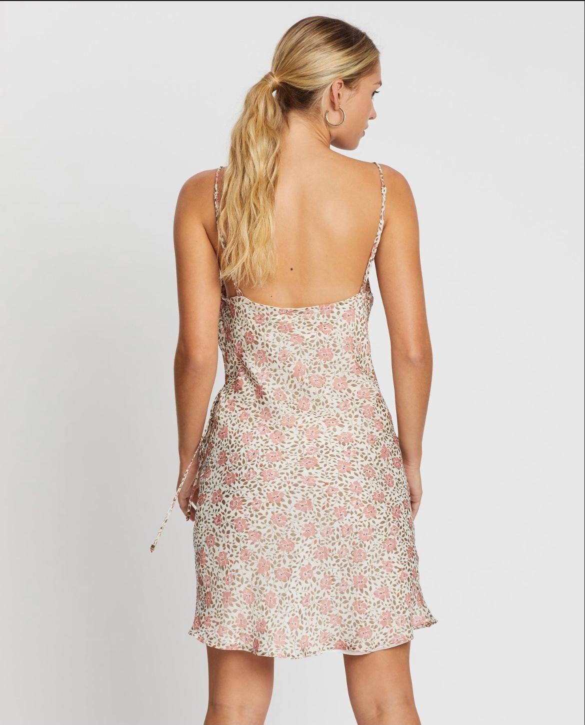 Winona Desert Rose Wrap Dress Floral Size 8 photo 2