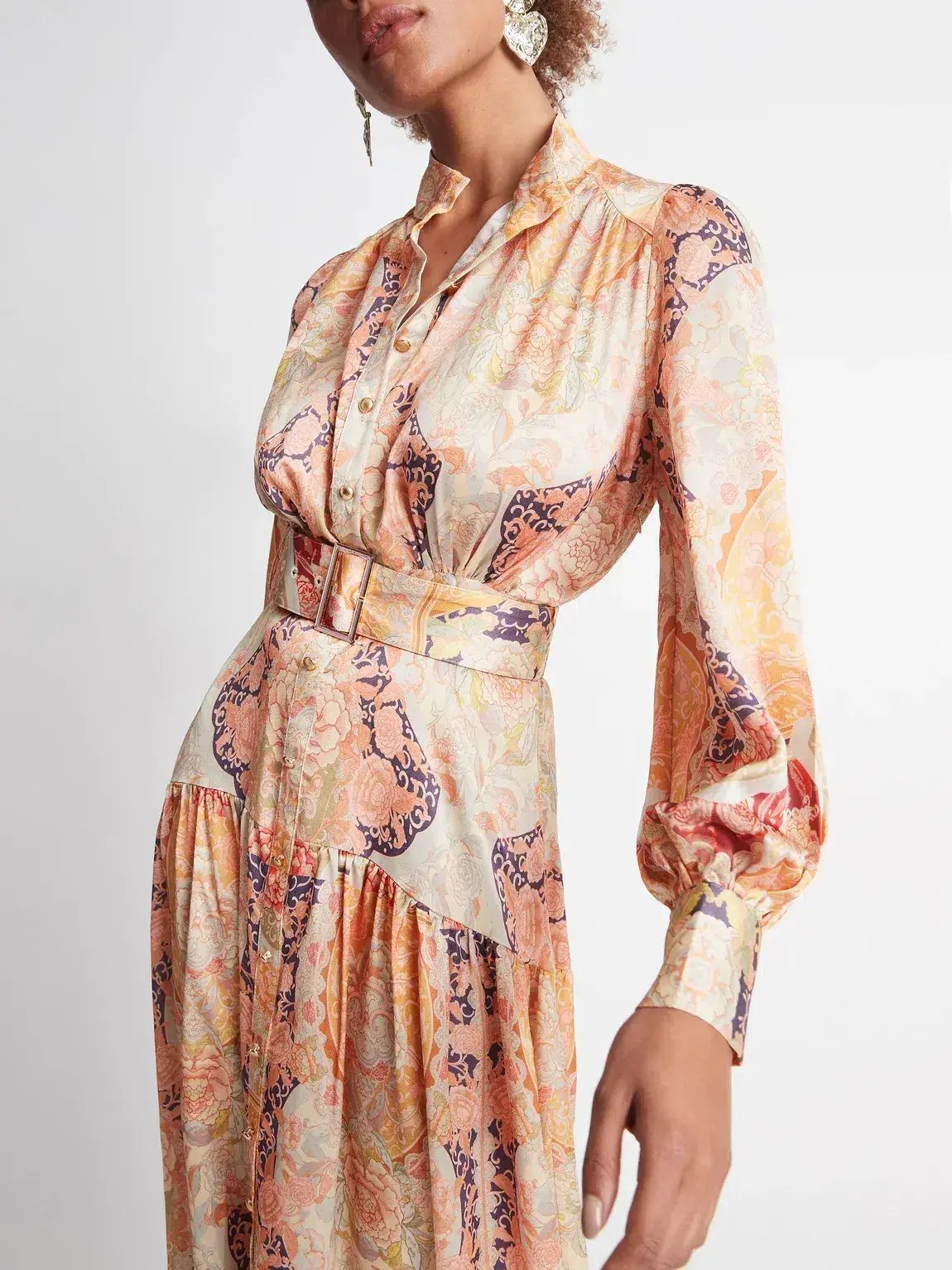 Sheike Ophelia Maxi Dress Print Size 10 photo 2