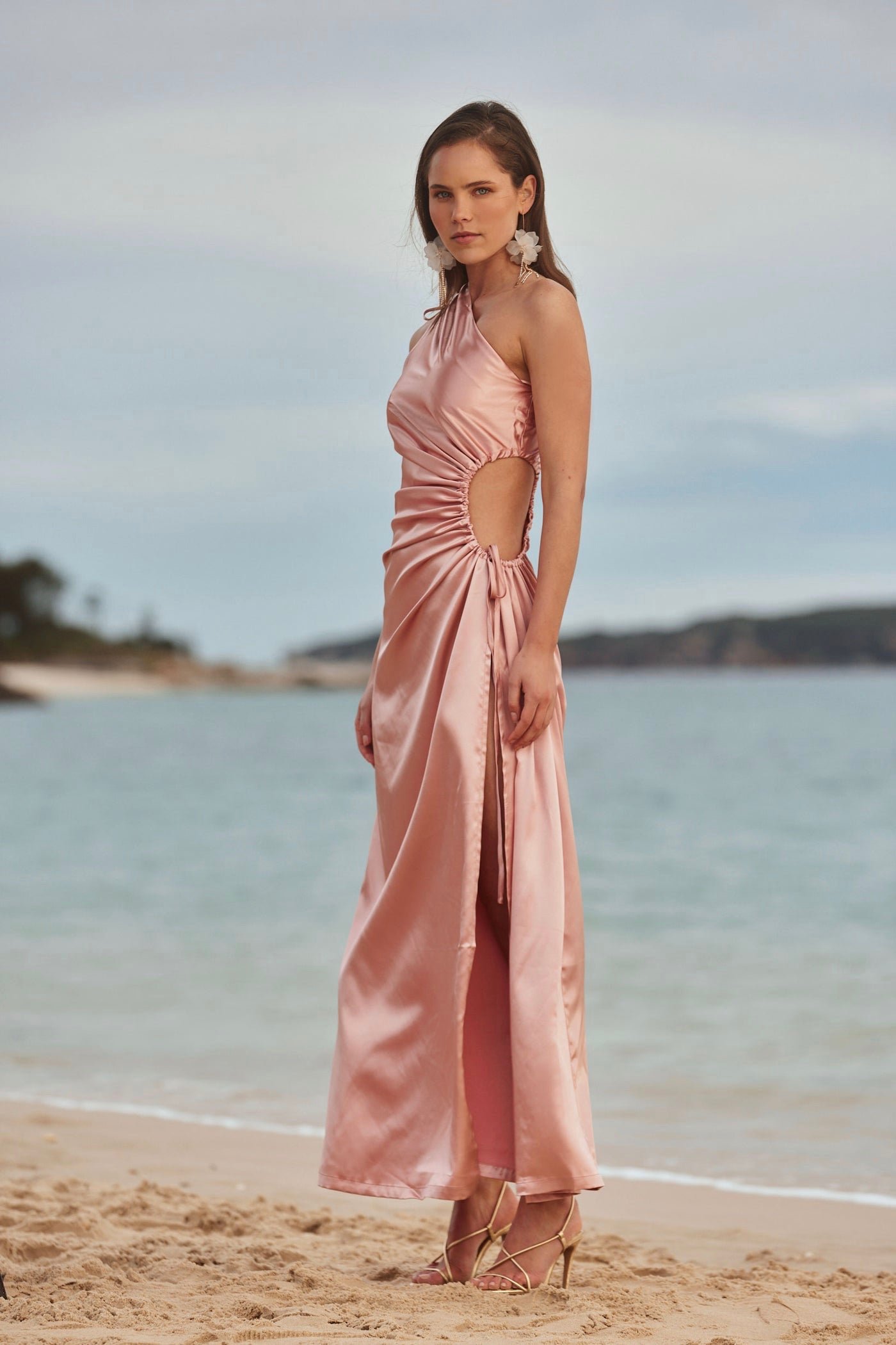 SONYA NOUR BLUSH MAXI DRESS - ROSE photo 4