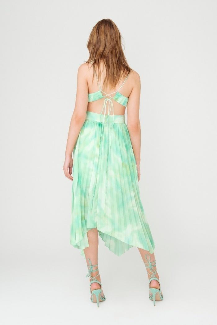 Sheike Daydream Pleat Dress Mint Size 10 photo 6