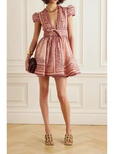 Zimmermann Matchmaker Structured Mini Dress photo 2