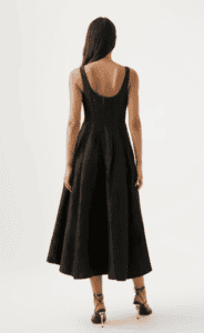 Aje Divinity Pearl Pin Midi Dress photo 3