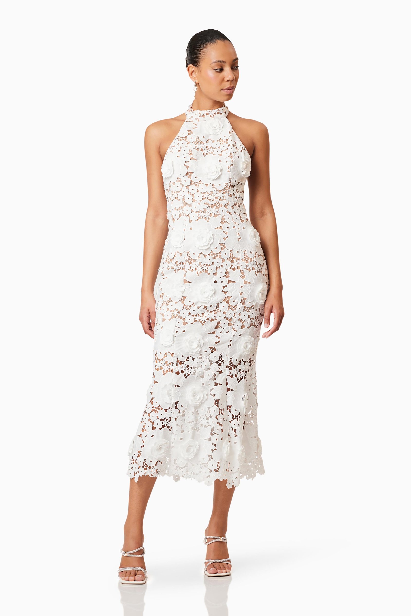 ELLIATT DAFFODIL COCKTAIL DRESS - IVORY photo 2