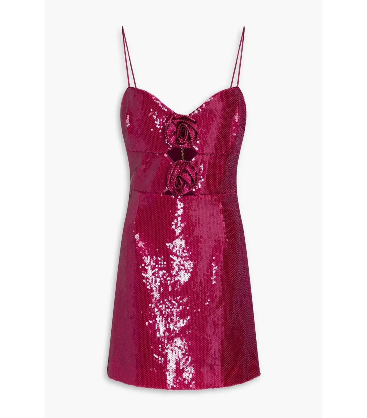 Rebecca Vallance Courtney Mini Dress Magenta Size AU 6 photo 4