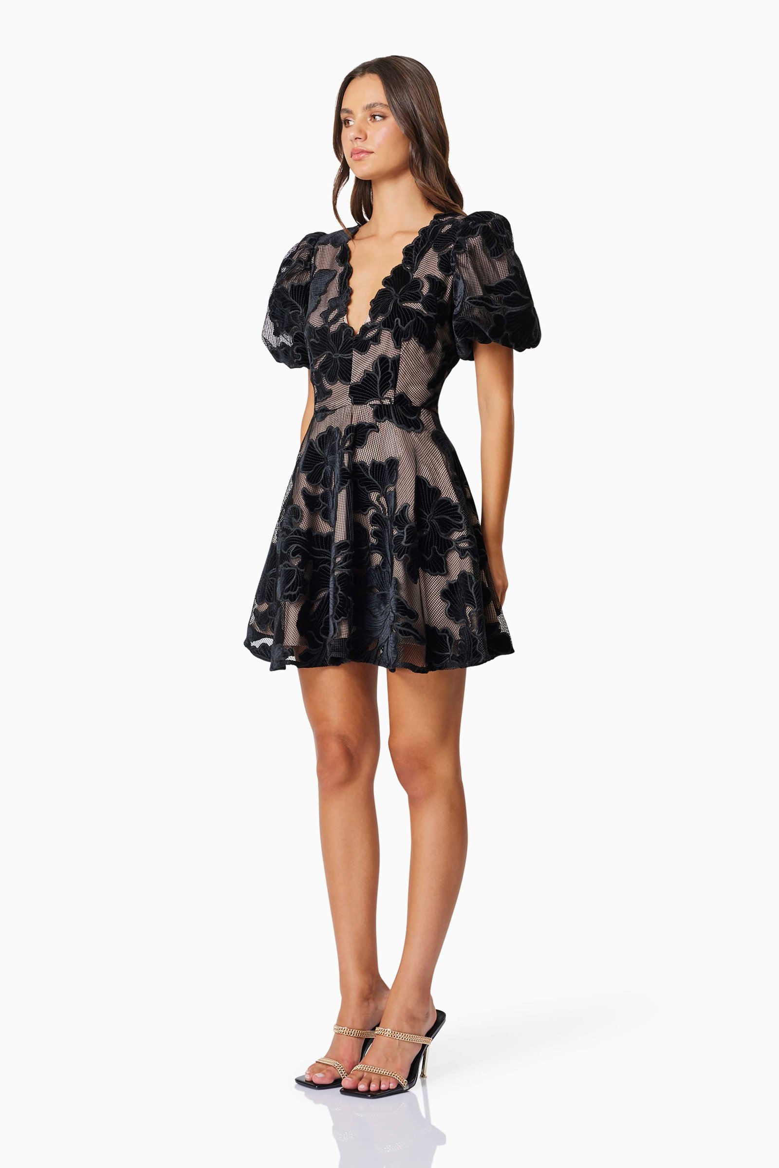 ELLIATT ZARA PARTY MINI DRESS - BLACK photo 6