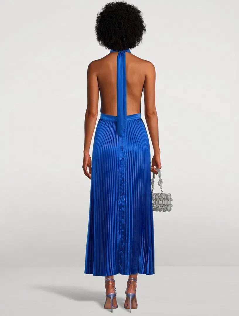 L'idée Renaissance Gown in Moroccan Blue Size 12 photo 3