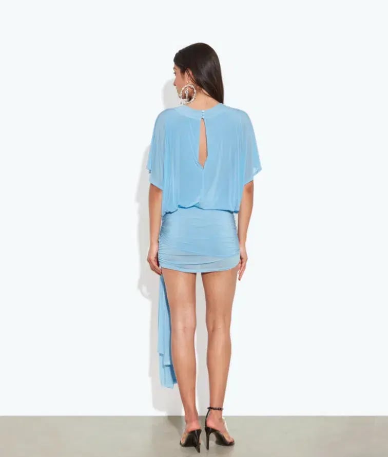 RAT & BOA Freja Mini Dress - Blue Size XS Fits AU 6 photo 2
