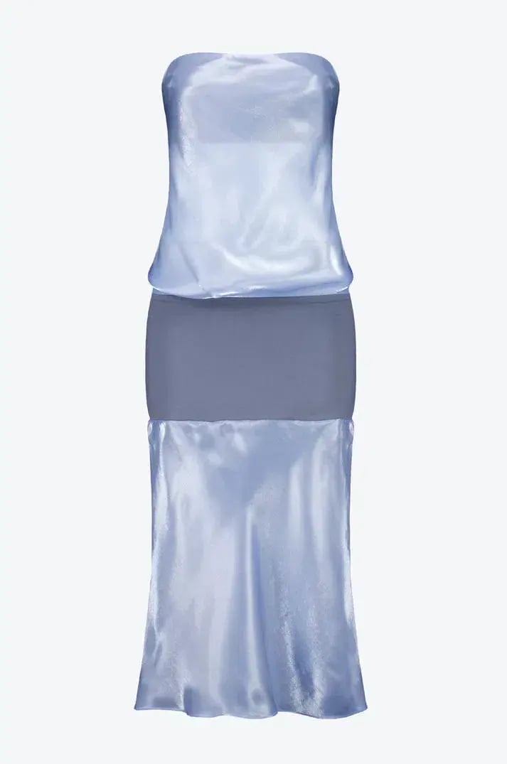 Mode Mischief Melt Panel Midi Dress Jellyfish Size 8 photo 6