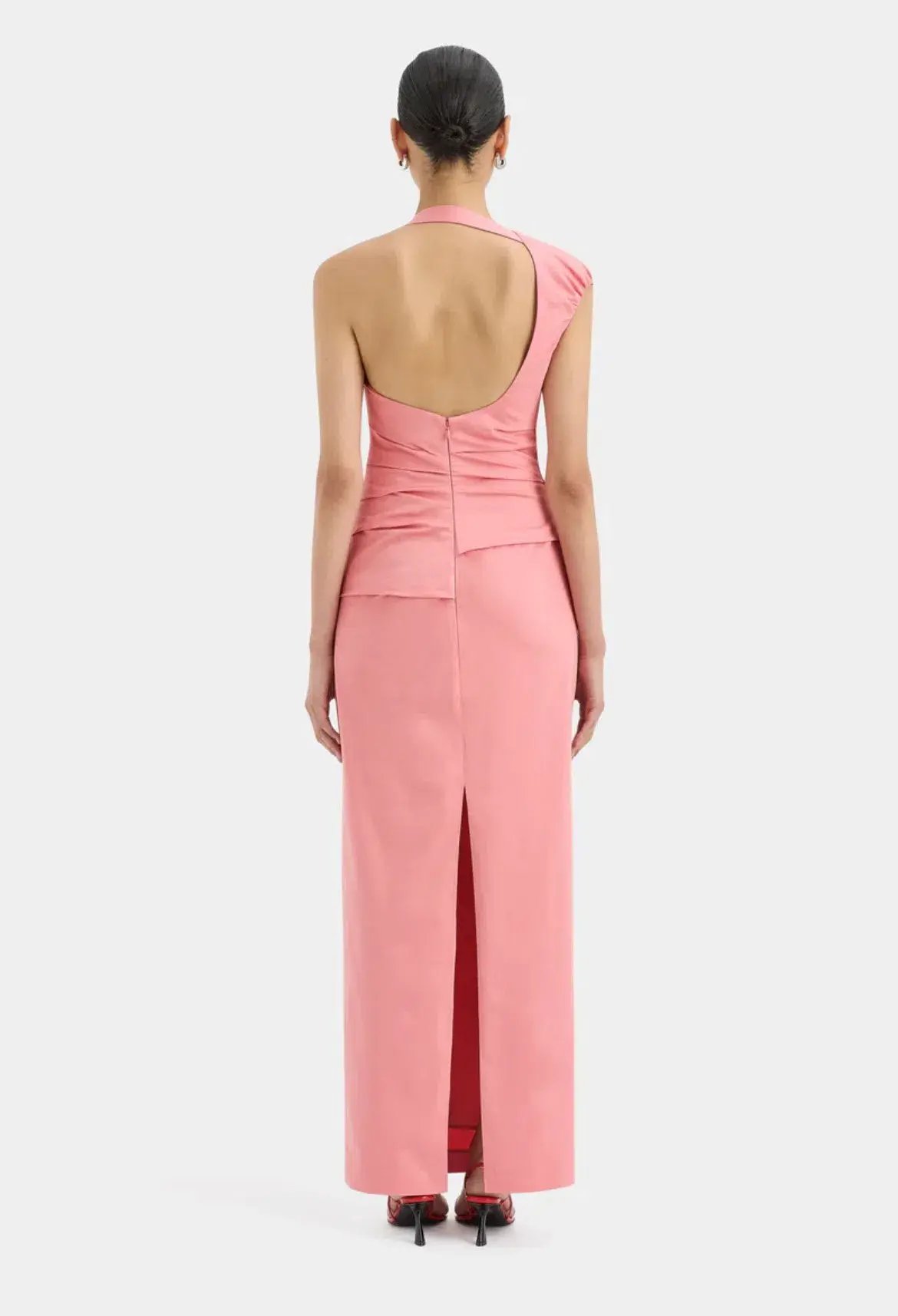 Sir The Label Giacomo Gathered Gown Pink Size 1 / AU 8 photo 3